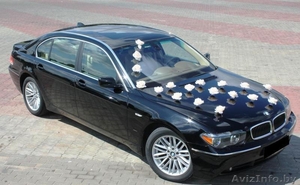 BMW 750 Е65 Long. Прокат VIP авто для свадебного кортежа - Изображение #3, Объявление #797956