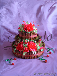  Торт из конфет  на свадебный стол (не выпечка) - Изображение #6, Объявление #799131