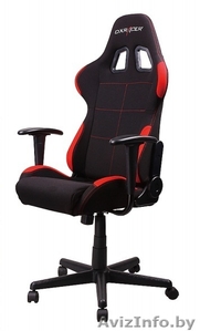 Кресло офисное DXRACER F02NR (Цвет: черный с красными вставками) - Изображение #1, Объявление #806493