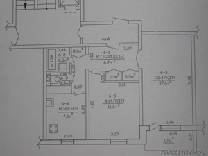 2 - х комнатная квартира в центре