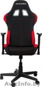 Кресло офисное DXRACER F02NR (Цвет: черный с красными вставками) - Изображение #2, Объявление #806493