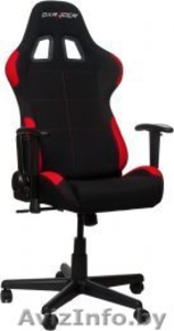 Кресло офисное DXRACER F02NR (Цвет: черный с красными вставками) - Изображение #3, Объявление #806493