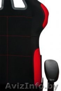 Кресло офисное DXRACER F02NR (Цвет: черный с красными вставками) - Изображение #5, Объявление #806493
