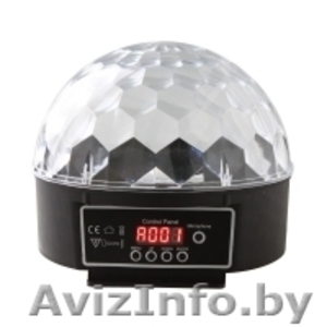 Светодиодный диско шар LED Magic Ball с MP3 проигрывателем - Изображение #1, Объявление #825501