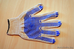 Рабочие перчатки с ПВХ - Изображение #1, Объявление #840791