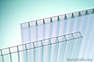 Продам сотовый поликарбонат толщиной 4мм с УФ-защитой