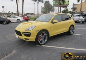 Porsche Cayenne Turbo, 2011, желтый, под заказ - Изображение #2, Объявление #883711