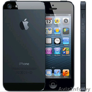 Apple, iPhone 5 чорны 16 ГБ адмыкнутая - Изображение #1, Объявление #873240
