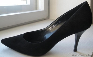 черные замшевые туфли 36 р-р - Изображение #2, Объявление #876846