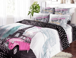 Двуспальный комплект постельного белья из сатина - Изображение #2, Объявление #878915