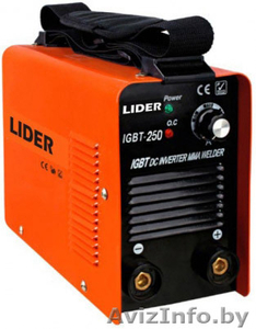 Сварочный аппарат инверторного типа (инвертор)  LIDER IGBT250 +подарок +доставка - Изображение #1, Объявление #898670
