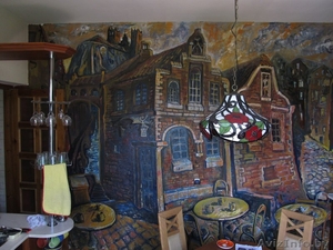 Роспись стен,                   