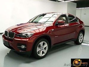 BMW X6 xDrive35i, красный, 2011, под заказ - Изображение #1, Объявление #943162