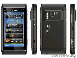 65$------Nokia N8 1:1 на 1sim сенсорный моноблок MP3 MP4, AVI, 3GP.NEW - Изображение #1, Объявление #943309