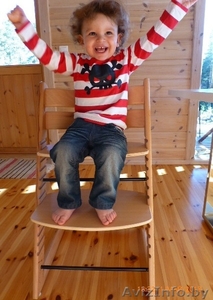 Детский регулируемый стул, ортопедический стул с подножкой(Финляндия)  - Изображение #3, Объявление #944816