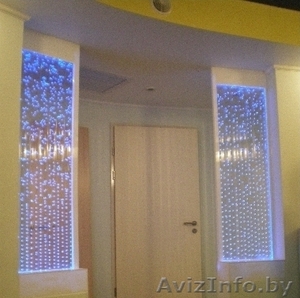 Домашние водопады по стеклу, пузырьковые панели, колонны. - Изображение #7, Объявление #208148