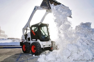 Уборка снега,Аренда мини-погрузчика BOBCAT S250   Полетные вилы - Изображение #1, Объявление #1004908