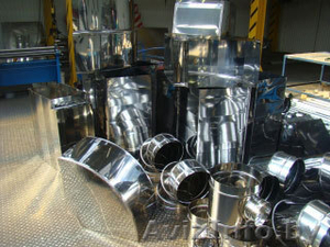 Воздуховоды из оцинкованной и нержавеющей стали