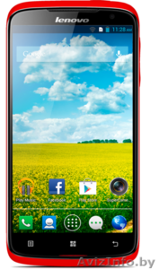 Новые телефоны Lenovo S820 красный - Изображение #1, Объявление #1067764