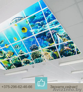Нанесение изображения на потолочные панели и потолок армстронг  - Изображение #2, Объявление #1094141
