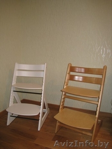 Детский регулируемый стул, ортопедический стул с подножкой(Финляндия)  - Изображение #6, Объявление #944816