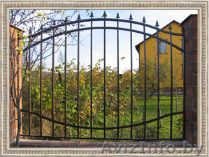 сварные заборы , секции, ограды (а также ворота и калитки) из профильной трубы с - Изображение #1, Объявление #1180002