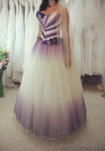 Уникальное цветное свадебное платье - Изображение #1, Объявление #1188723