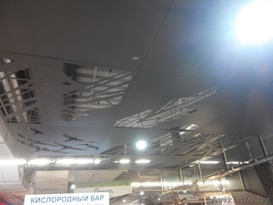 Металлический подвесной потолок из фрезерованных панелей - Изображение #1, Объявление #1233022