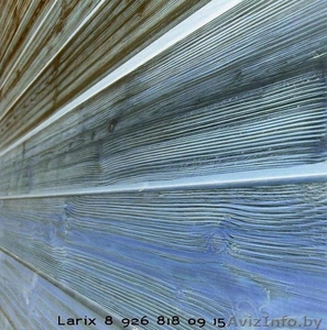 Имитация бруса текстурированная лиственница,т.20мм*ш.160мм*дл.4м,сорта А,АВ - Изображение #2, Объявление #1240009