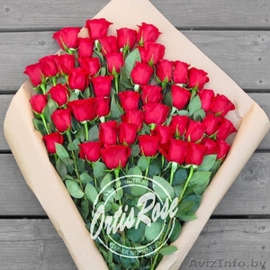 Цветы, розы, тюльпаны с доставкой по низким ценам - Изображение #2, Объявление #1229261