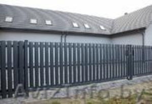 Заборы металлические.