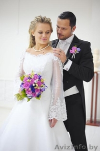 свадебные платья невесты и костюмы  жениха  прокат и продажа - Изображение #7, Объявление #1298901