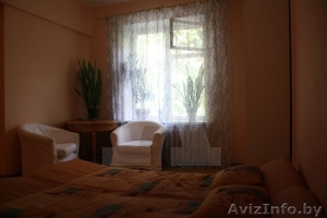 Однокомнатная квартира в аренду на часы и сутки в Минске - Изображение #1, Объявление #1316054