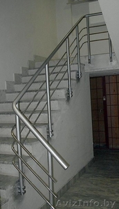 Ограждения для лестниц, Ограждения лестниц из нержавеющей стали. - Изображение #3, Объявление #1327693