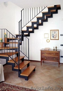 Лестницы. Изготовление и монтаж металлический лестниц. - Изображение #1, Объявление #1327684