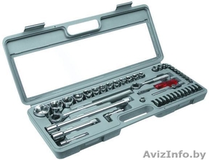 Набор головок и ключей для автомобиля 52 ед Top tools 38D270 - Изображение #1, Объявление #1320621