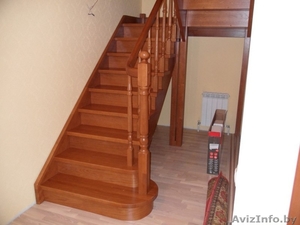 Деревянная лестница из массива - Изображение #1, Объявление #1336413