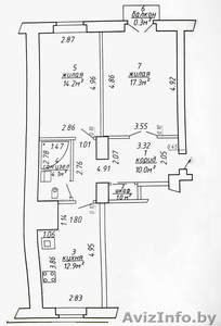 Продажа двухкомнатной квартиры по проспекту Независимости. д.44 - Изображение #8, Объявление #1338105