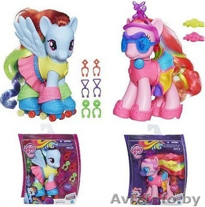 My Little Pony Пони-модница Пинки Пай и Рэйнбоу Дэш 15 см - Изображение #1, Объявление #1387905