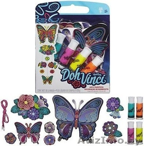 Набор Doh Vinci от Hasbro "Настенное украшение "Бабочки" - Изображение #1, Объявление #1387931