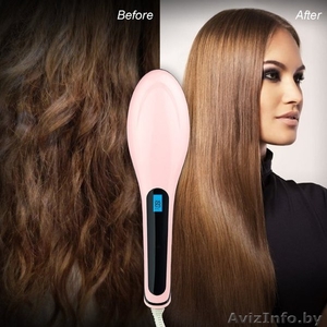 РАСЧЁСКА-ВЫПРЯМИТЕЛЬ Fast Hair straightener - Изображение #3, Объявление #1388080