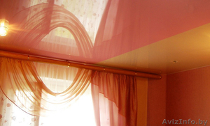 Натяжные потолки собственного производства. Замер бесплатно