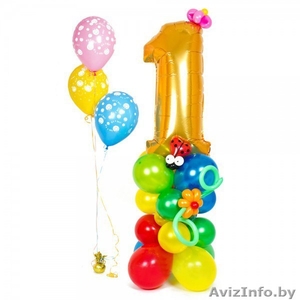 Любые фигуры из воздушных шаров, букеты, цветы, арки, сердца - Изображение #1, Объявление #1425200