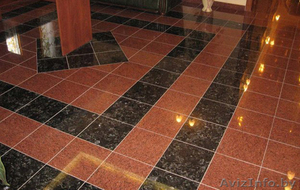 Плитка гранитная красная-капуста