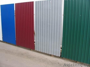 Профлист оцинкованный, крашенный С21, С8