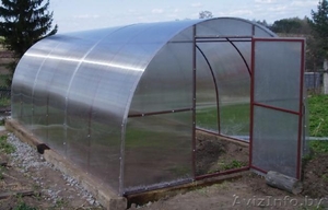 теплицы полукруглые с поликарбонатом