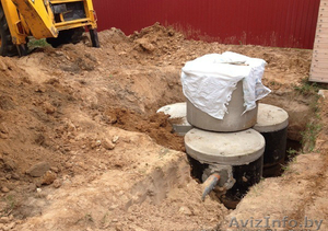 Новейший септик из бетонных колец. Автономная канализация в частный дом - Изображение #4, Объявление #1432655