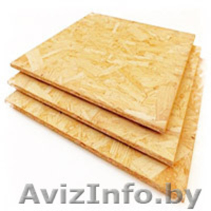 Плиты ОСП-3 влагостойкие для строительства и отделки. Размер плиты 1, 250Х2, 500 