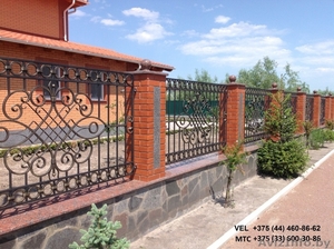 ковка,  ворота,  ограда,  лестница,  решетка,  перила,  навес,  арка,  мангал,  козырек