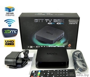 Четырехъядерная интернет ТВ приставка MXQ OTT TV Box. Android 4.4. Мини ПК новая - Изображение #1, Объявление #1453919